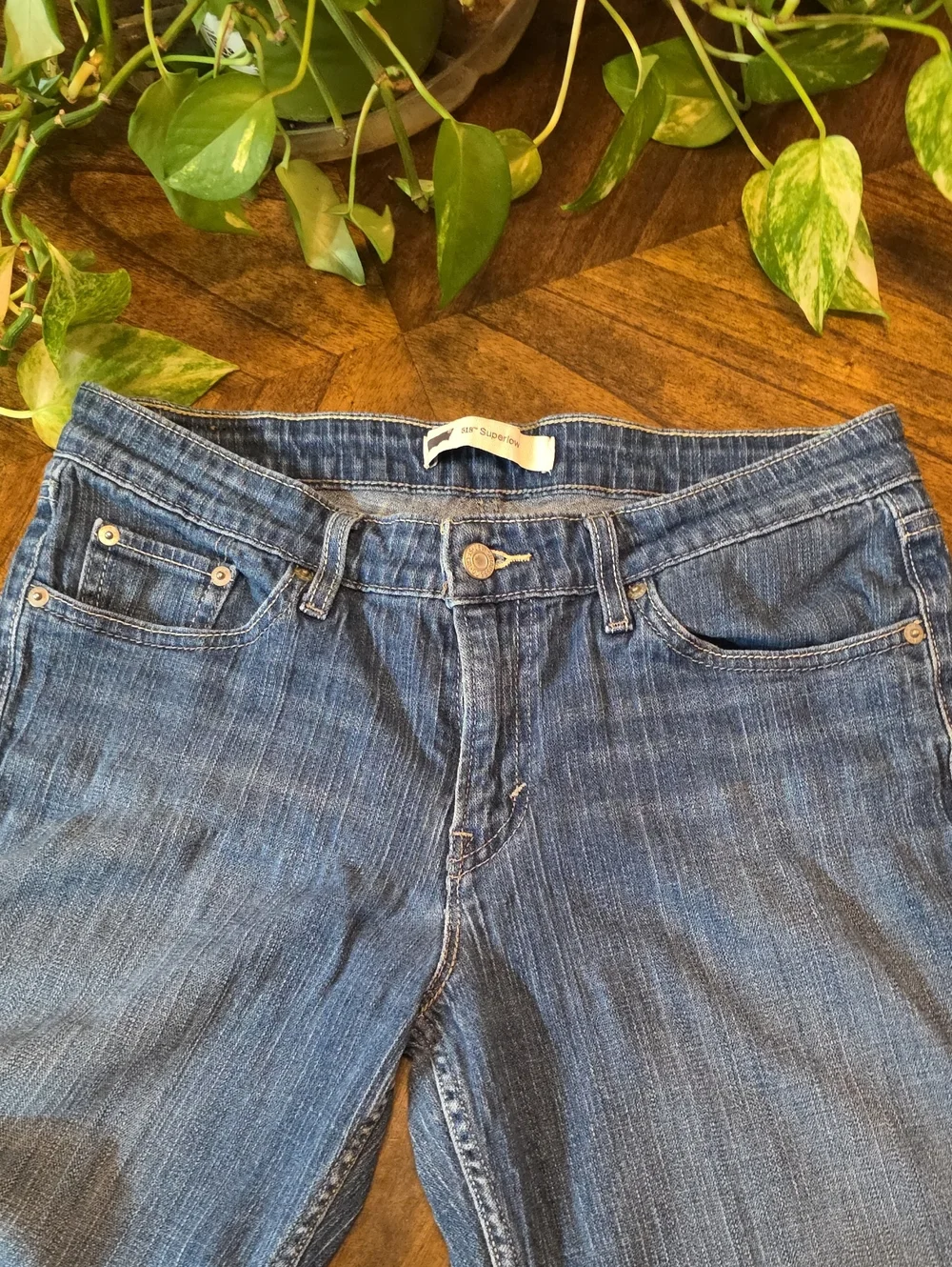 Levi's Blue Denim Jeans - Bootcut